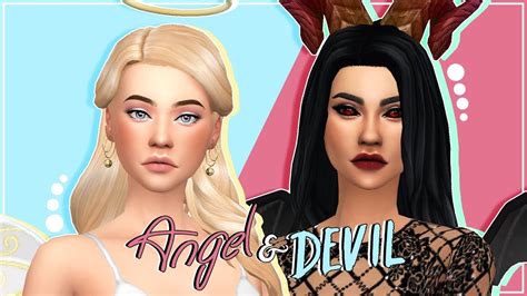 angel simms|sims 4 devil angel.